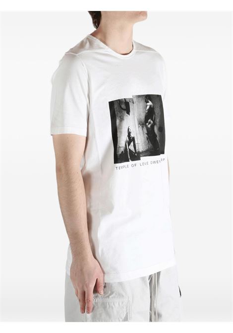 level t t-shirt man white RICK OWENS DRKSHDW | DU01F4250 RNEP4P1109